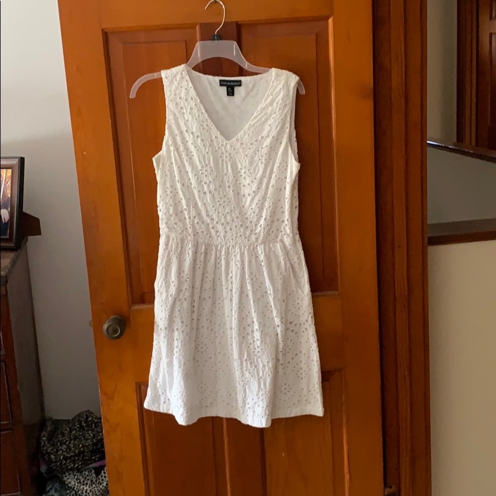 White Eyelet Dress